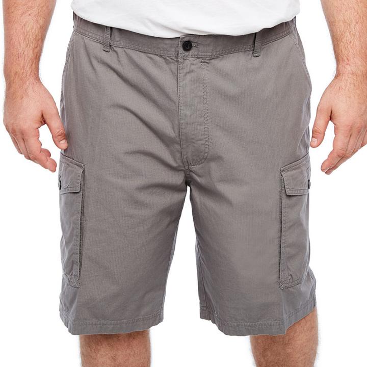 Izod Saltwater Seaside Cargo Short Ripstop Cargo Shorts Big And Tall