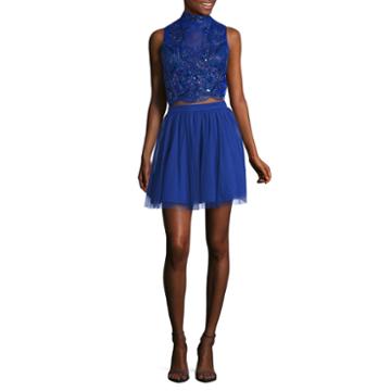 Love Reigns Sleeveless Party Dress-juniors