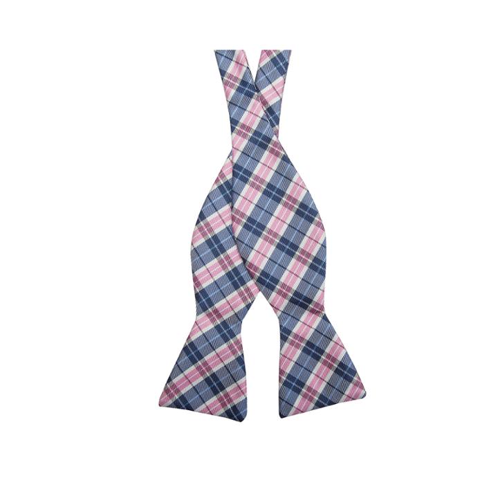 Stafford Plaid Self-tie Bow Tie