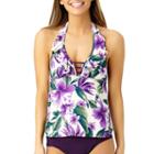 A.n.a Floral Tankini Swimsuit Top