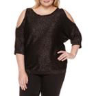 A.n.a Round Neck Pullover Sweater-plus