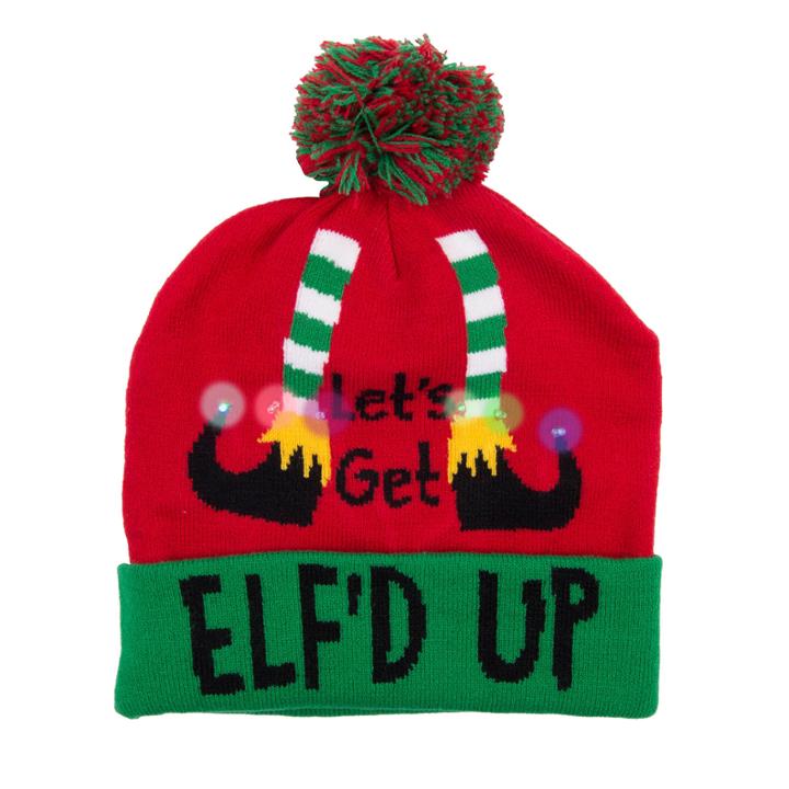 Wembley Elf'd Up Light Up Beanie