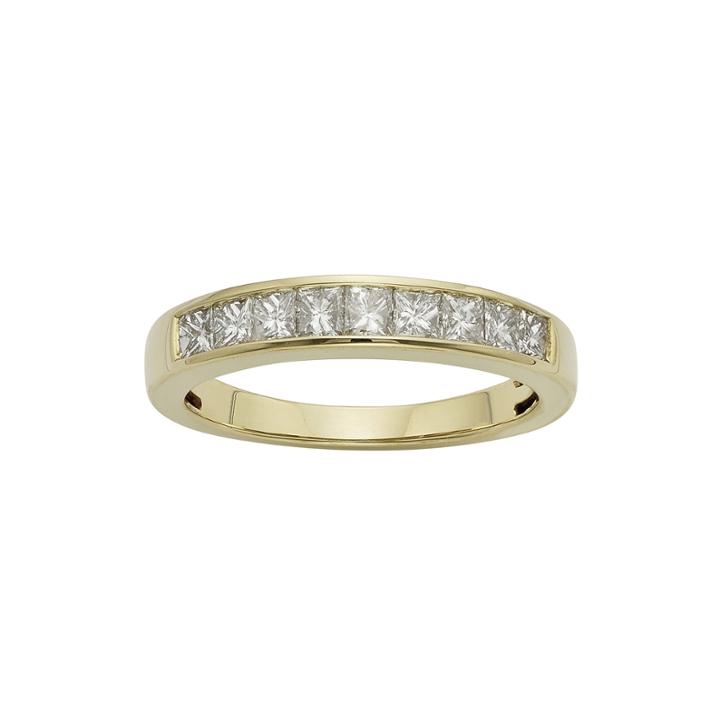 3/4 Ct. T.w. Certified Diamonds 14k Yellow Gold Wedding Band Ring