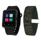Itouch Air Air Activity Tracker & Interchangeable Band Set Black/camo Unisex Multicolor Smart Watch-jcp5552b724-bca