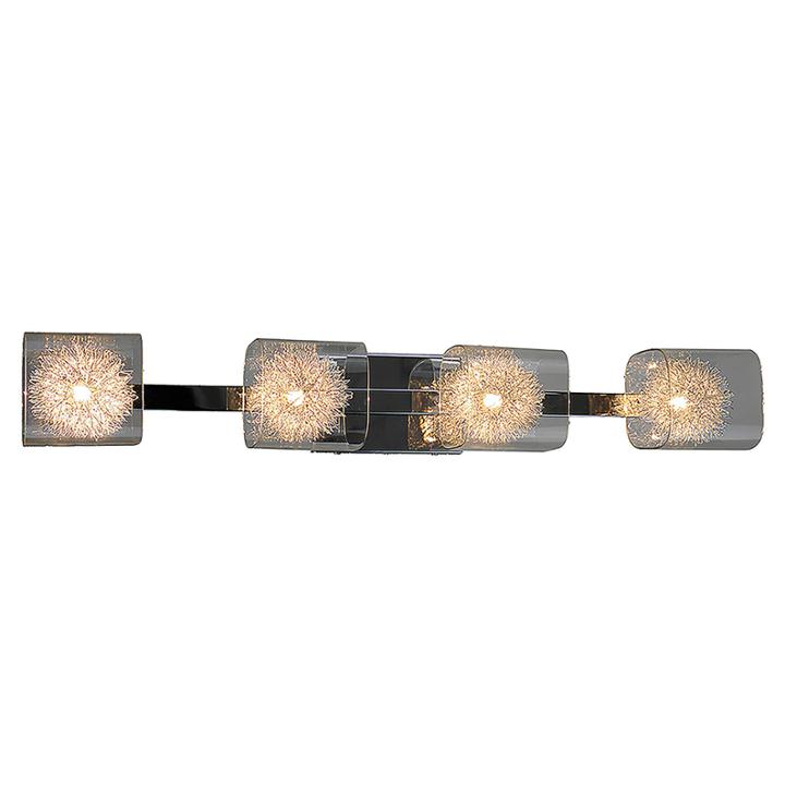 Vivian 4-light Chrome Bath Vanity