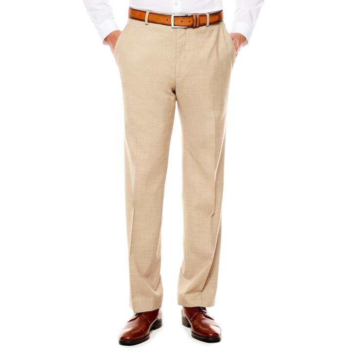 Stafford Classic Fit Woven Suit Pants