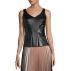 Project Runway Season Finale Winner Pleather Cami Top