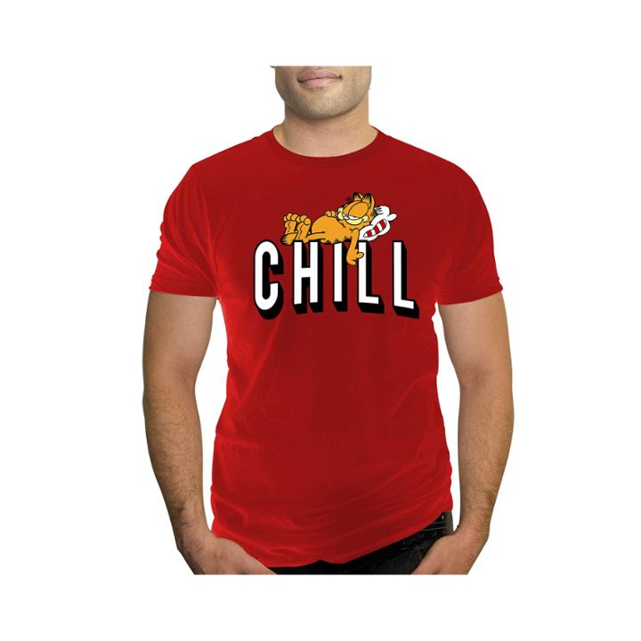 Garfield & Chill Short-sleeve Cotton Tee