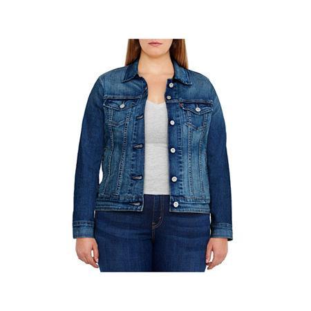 Levis Classic Denim Trucker Jacket - Plus