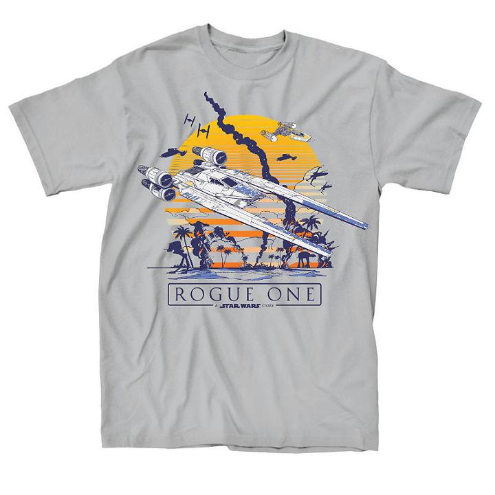 Star Wars Rogue 1 Beach Graphic Tee