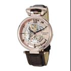 Sthrling Original Mens Rose-tone Dial Skeleton Automatic Watch