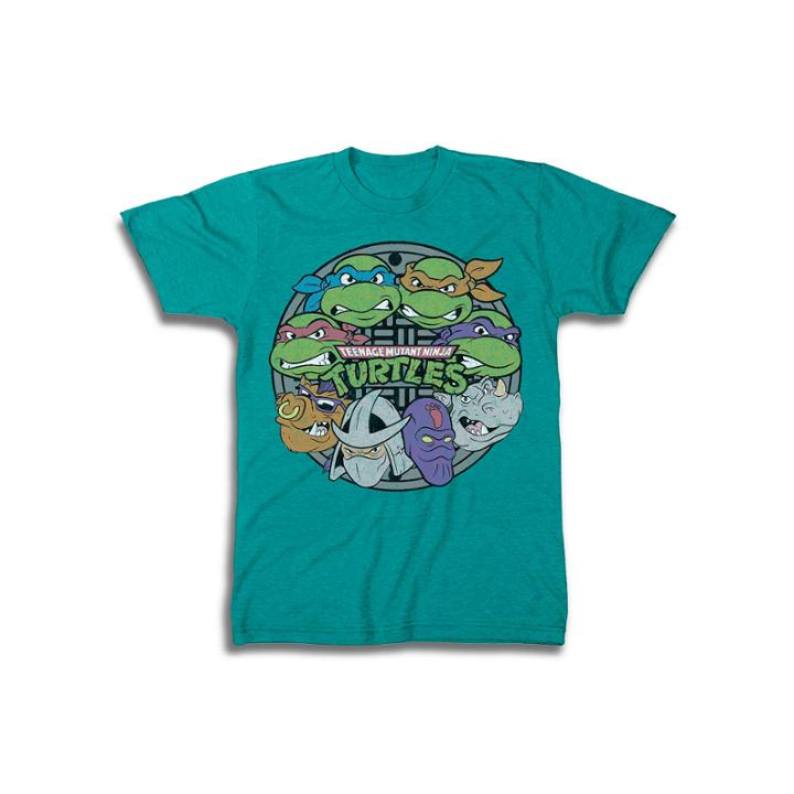 Teenage Mutant Ninja Turtles Faces Short-sleeve Tee