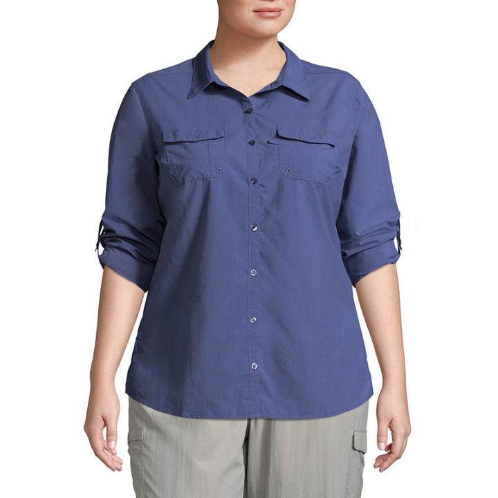 Columbia Amberley Stream Long Sleeve Shirt-plus