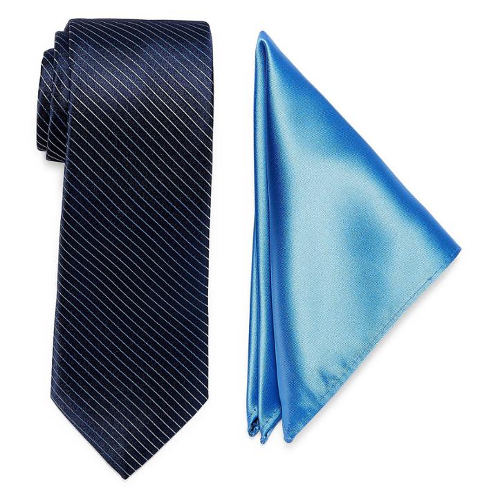 Us Polo Assn. Stripe Tie Set