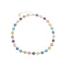 Monet Jewelry Womens Multi Color Collar Necklace