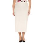 Black Label By Evan-picone Suit Skirt-plus
