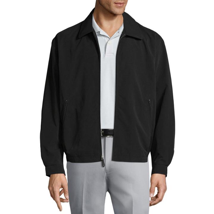 London Fog Microfiber Bomber Jacket