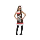 Tootsie Roll Ruffle Dress Child Costume