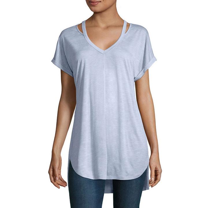 A.n.a. Dolman Step Hem Tee