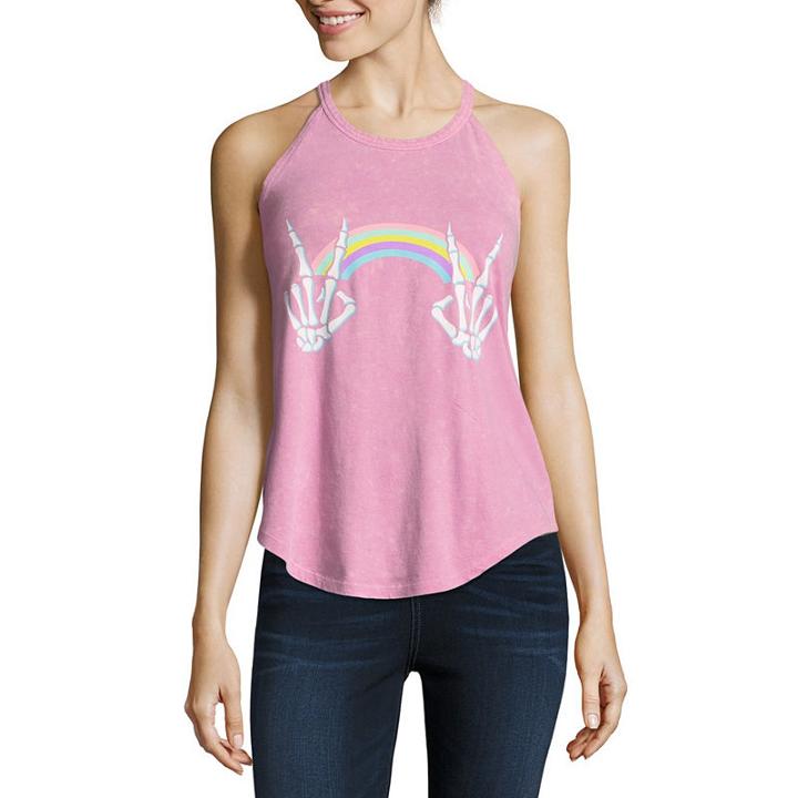 Sleeveless Jersey Tank-juniors