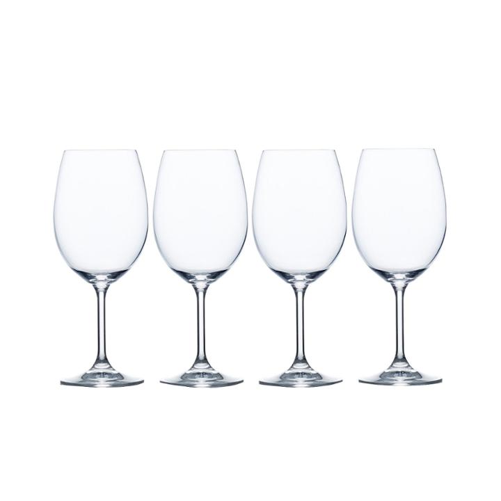 Mikasa Laura Set Of 4 Crystal White Wine Glasses