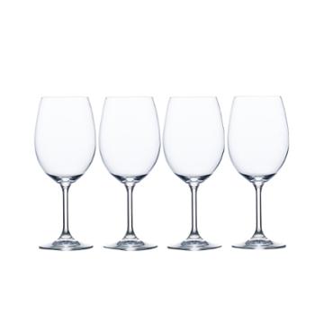 Mikasa Laura Set Of 4 Crystal White Wine Glasses