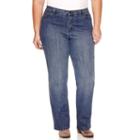 Gloria Vanderbilt Straight Leg Jeans-plus