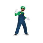 Super Mario Bros Deluxe Luigi Child Costume
