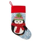 North Pole Trading Co. 3d Penguin Stocking