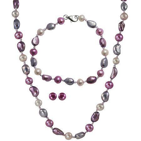 Blossom 3-pc. Freshwater Pearl Jewelry Set