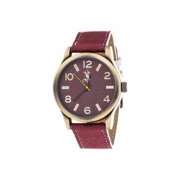 Brooklyn Exchange Mens Brown Strap Watch-nwl398996ag-re