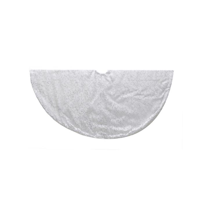 Kurt Adler Glitter Swirl Tree Skirt