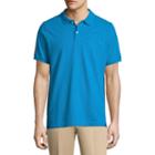 U.s. Polo Assn. Embellished Short Sleeve Pique Polo Shirt