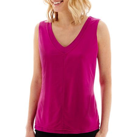 Worthington Double-layer Tank Top