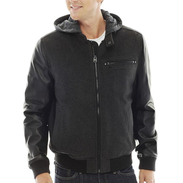 Levi's Faux-wool Bomber Jacket