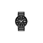 Bulova Mens Black Diamond-accent Watch 98d109