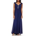 Joanna Chen Pa Beaded Bodice Gown
