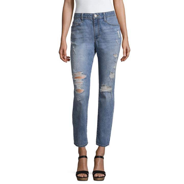 Belle + Sky Mom Ankle Jeans