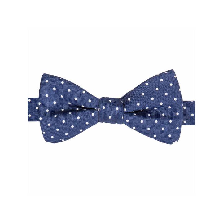 Stafford Mobil Dot Pre-tied Bow Tie