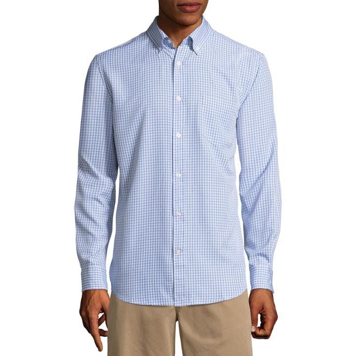 St. John's Bay Long Sleeve Performance Button-front Shirt