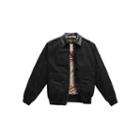 Landing Leathers Men's A-2 Leather Trim Bomber Jacket