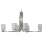 Chianna 6-light Silver Chandelier