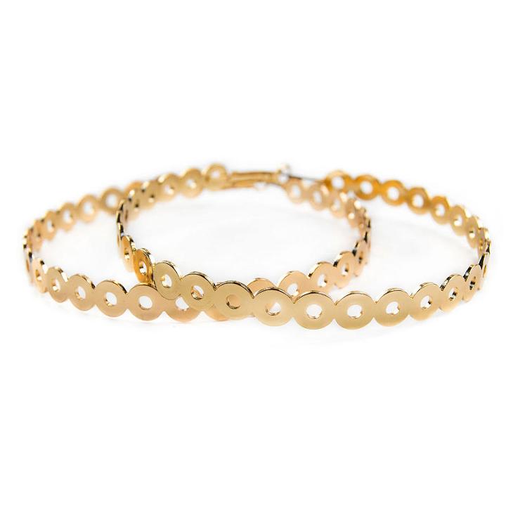 Arizona 75mm Hoop Earrings