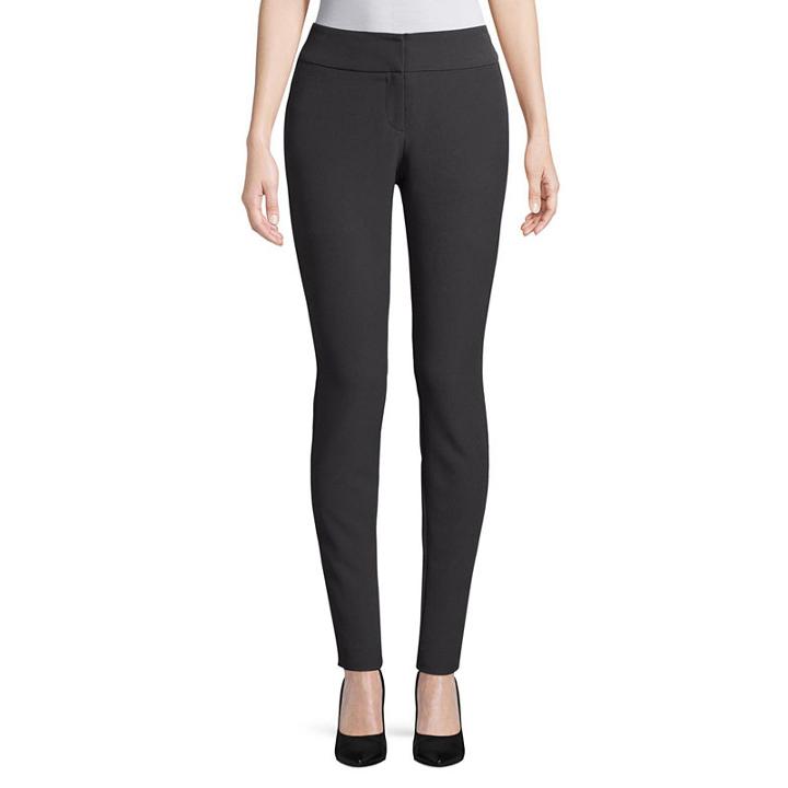 Worthington Curvy Fit Slim Leg Pant - Tall Inseam 32