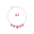 Liz Claiborne Womens 2-pc. Pink Jewelry Set