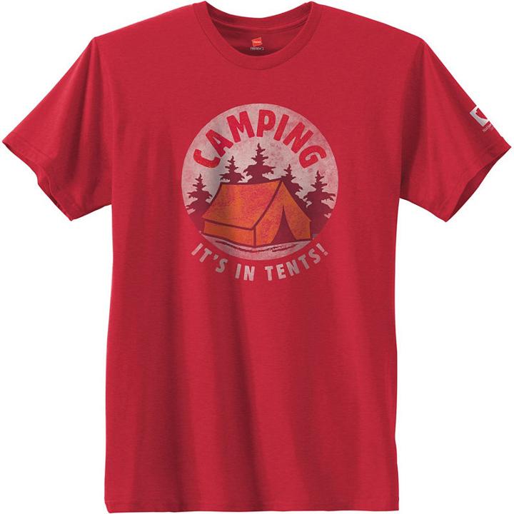 Hanes National Parks Camping Graphic Tee