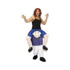 Ride A Figure Skater Adult Costume - One Size Fits Most