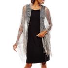 Space-dyed Metallic Thread Scarf
