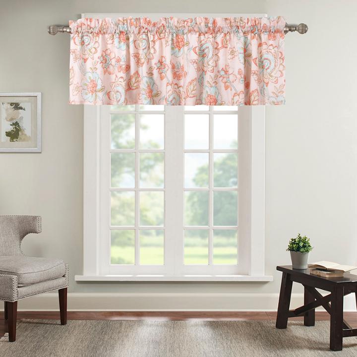 Black+decker Cordelia Rod-pocket Tailored Valance