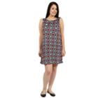 24/7 Comfort Apparel Savannah Shift Dress - Plus